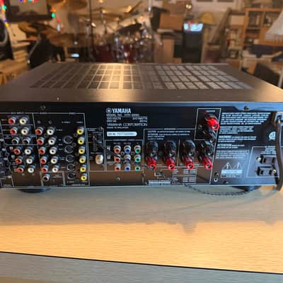 Yamaha HTR-5550 5.1 Channel AV Home Theater  Receiver Amp Serviced Remote Bundle image 11