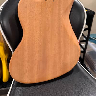 Warmoth Jaguar Mahogany / Walnut Guitar Body - Brand New! image 2