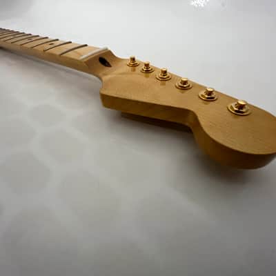 Warmoth Quartersawn Maple Stratocaster Neck with Gotoh Magnum Tuners image 5