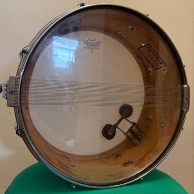 Slingerland Radio King Snare Drum 1950’s - Green Sparkle image 10