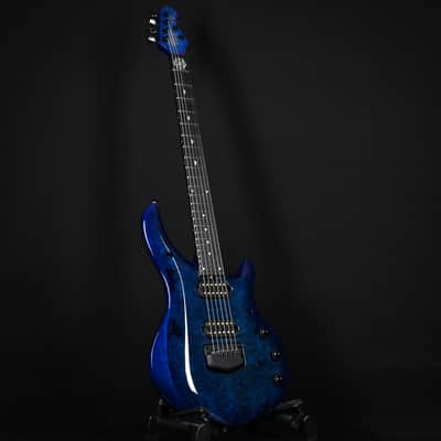 Ernie Ball Music Man BFR Majesty 6-String (15/100)- Blue Ink Quilt (M018642) image 12
