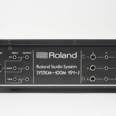 [SALE Ends June 12] Roland SYSTEM-100M 191-J Power Supply Rack Modular Analog Synthesizer w/ 5 Cables Without Frame image 2
