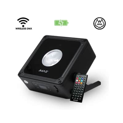 JMAZ MAD PAR PUCK 20 Watt RGBAL+C LED Battery Powered IP65 Outdoor Uplight image 2