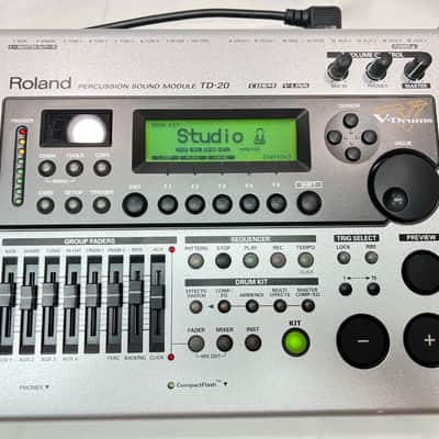 Roland TD-20 Electric Drum Brain Module V-Drum Roland TD20 Module image 3