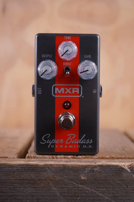 MXR Super Badass Dynamic OD Overdrive Guitar Effects Pedal image 1