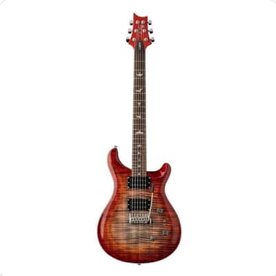 PRS SE Custom 24 Charcoal Cherry Burst Brand New image 1