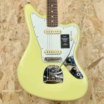 2024 Fender Player II Jaguar in Hialeah Yellow - Pre-owned image 1