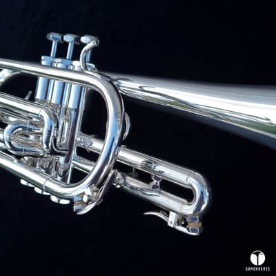 Custom Schilke Chicago A1 cornet mouthpiece case gamonbrass image 7
