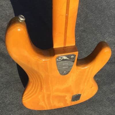 Music Man Sabre Bass Lefty Natural Maple Neck Pre Ernie Ball 1980 image 8