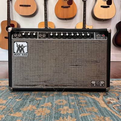 Music Man 210 Sixty-Five 2-Channel 65-Watt 2x10" Guitar Combo 1974 - 1979 - Black image 6