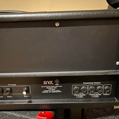 Engl Fireball 100 Type E635 2-Channel 100-Watt Guitar Amp Head 2010s - Black image 10