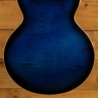 Gibson ES-335 Figured | Deep Ocean Burst image 4