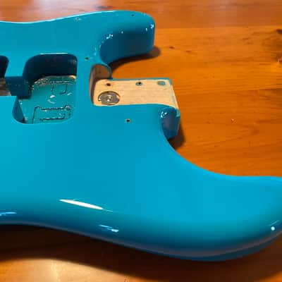 Fender American Professional ii Stratocaser Body Left Handed W/ Neck Plate image 4