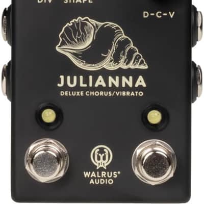 Walrus Audio Julianna Deluxe Chorus/Vibrato Pedal - Black image 2