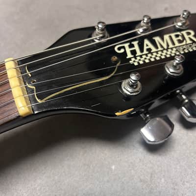 1981 Hamer USA Special Black & White Stripes image 3