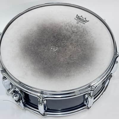 VINTAGE SLINGERLAND #146 5Ply Wood Snare Drum 14"x 5.5" Maple & Poplar / Black Wrap image 8