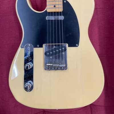 Fender Left-handed 50th Anniversary 50's Telecaster Maple Neck with Case 1996 Japan - Blonde image 5