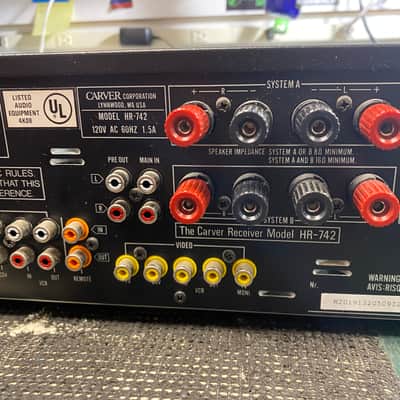 Carver HR-742 A/V Receiver image 7