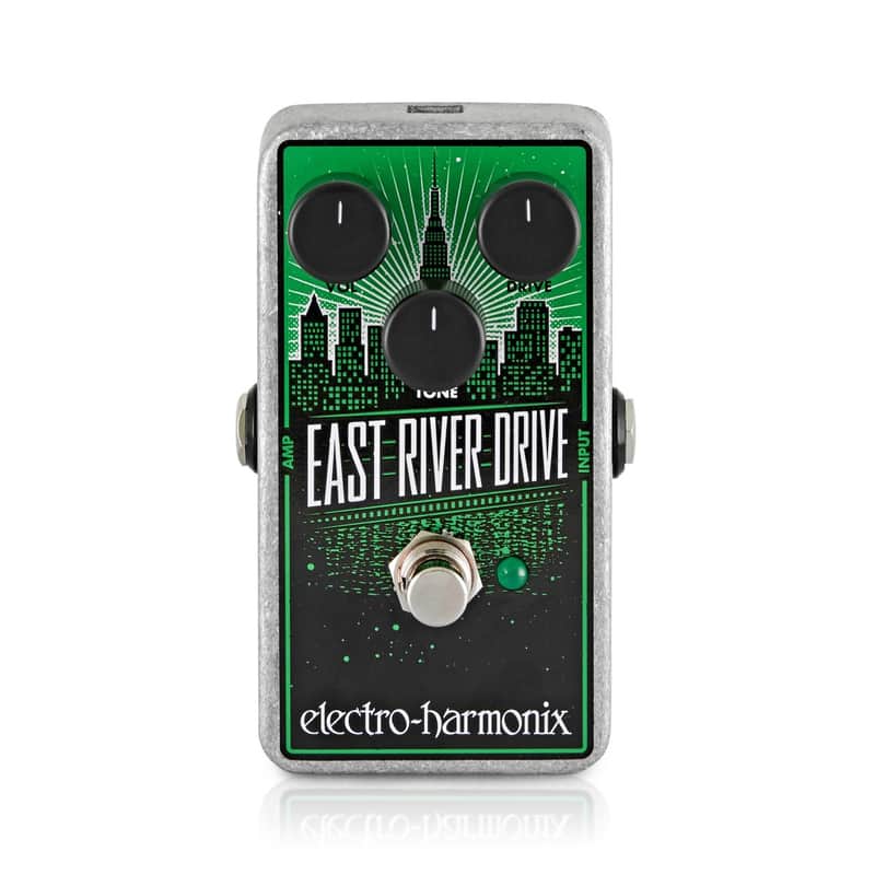 Electro-Harmonix East River Drive Classic Overdrive - Green image 1