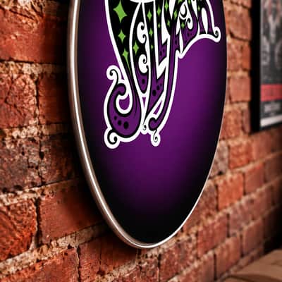 Jellyfish 22" Bass Drumhead, Spilt Milk, Resonate Head, Drum Display image 3