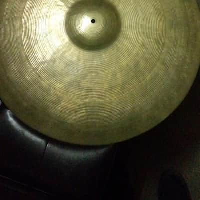 Zildjian K Istanbul New Stamp 1970s 24" Ride Cymbal 1970      Video added ! image 1