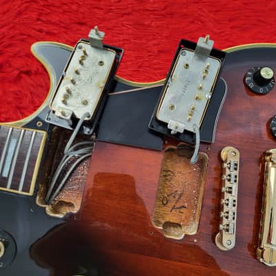 Greco EG500C 1981 - Violin Sunburst - Super Power Custom - Les Paul Custom - Original Maxon UD Pickups - Made In Japan - MIJ image 21