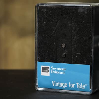 Seymour Duncan STL-1 Vintage 54 Telecaster Bridge Lead Pickup - Black image 1