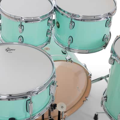 Gretsch Catalina Maple Drum Kit Shell Pack, Seafoam Green CM2-E605-SFG image 7