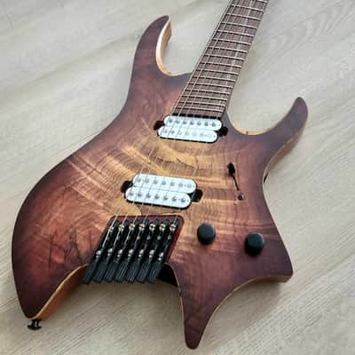 ST Custom Guitars Toucan - 7 string/headless/fanned fret 2023 - Satin image 3