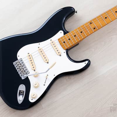 1988 Fender Stratocaster ‘57 Vintage Reissue ST57-55 Black w/ Hangtag, Japan MIJ Fujigen
