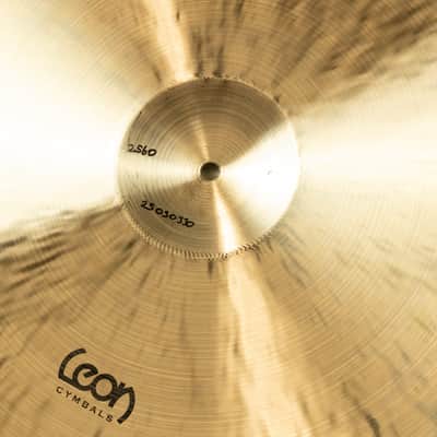 Leon 22" Ride Vintage Medium Thin With Taper Ride Cymbal 2560g image 3
