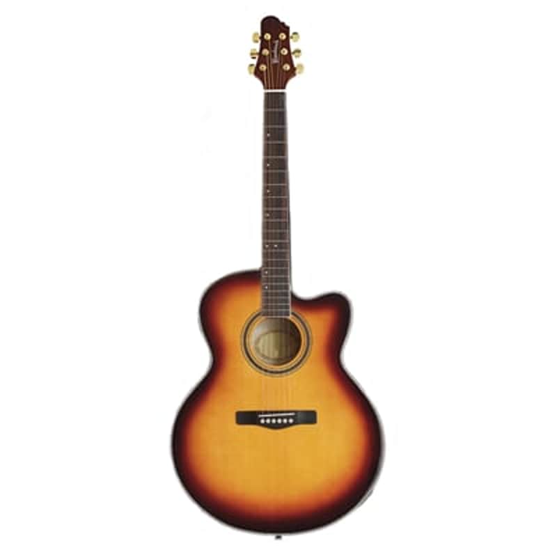 Unknown Woodstock 42'' Jumbo Basswood Sunburst Guitar Woodstock