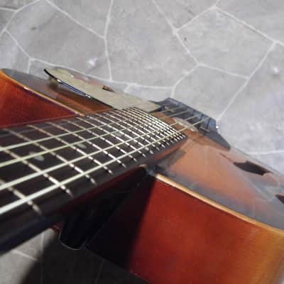 vintage KLIRA Triumphator archtop Jazz GUITAR  Gitarre Germany 1960s image 14