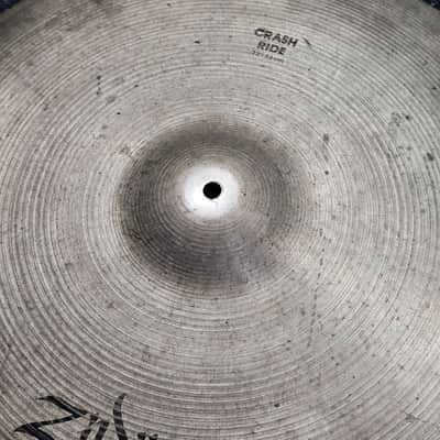 Crash Ride Cymbal 22" Zildjian Avedis Vintage USED! RKCRV050226 image 3
