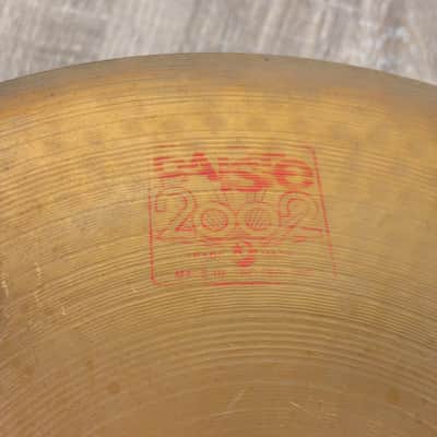 Paiste 2002 16" Heavy Crash Cymbal *VIDEO* 1212g - 1980s image 2