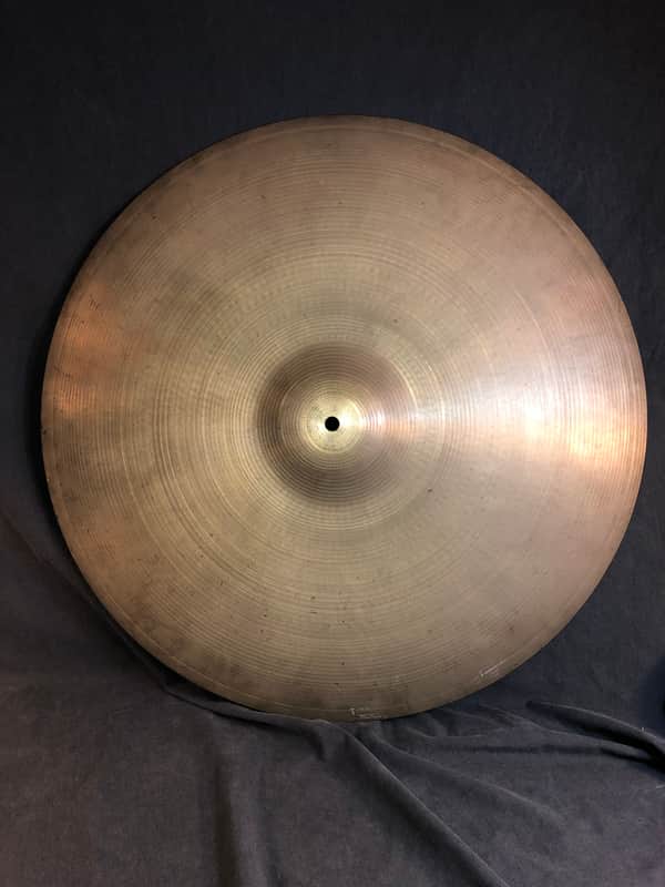 Zildjian Avedis 22” Ride Cymbal 1970’s image 1