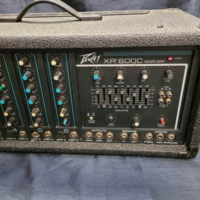 Peavey XR600C 6-Channel Mixer Amp Series 400BH 1994 image 3