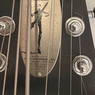 Stick Enterprises "Chapman" Chapman Stick 10-String – Black Polycarbonate – 1989 – #2711 image 4