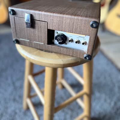 70's Univox SR-55 Drum Machine - Natural Wood Finish image 4