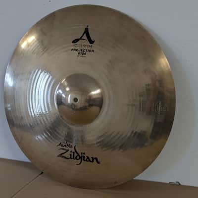 Zildjian 21" A Custom Projection Ride Cymbal 2001 - 2009 - Brilliant image 3