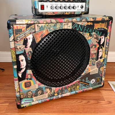 Custom Van Halen Soldano mini 30 watt stack made in Nashville. COA and original Van Halen 90’s comic included ! image 14