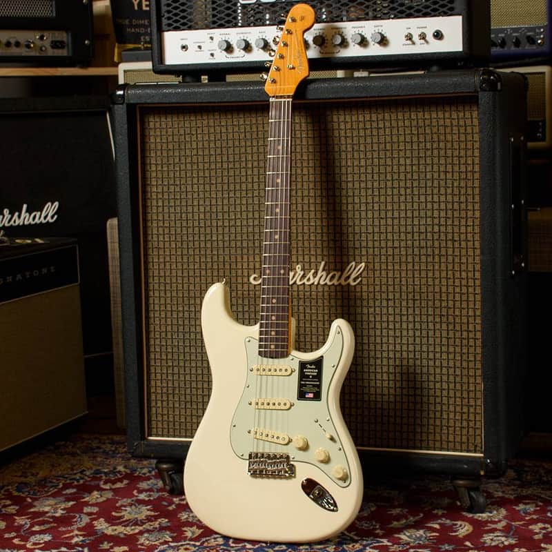 Fender AMERICAN VINTAGE II 1961 Stratocaster - Olympic White image 1