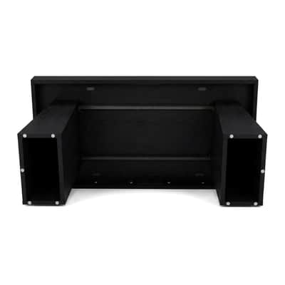 55" Executive Music Producer Desk – Black Minimalist Studio Workstation for Home Studios & Creative Professionals image 4