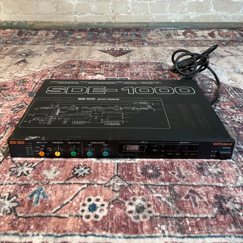 Roland SDE-1000 Digital Delay Processor Guitar Effect Unit! image 1