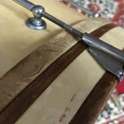 Vintage Frank Wolf 26″x14″ Bass Drum With In WMP – 1930s image 12