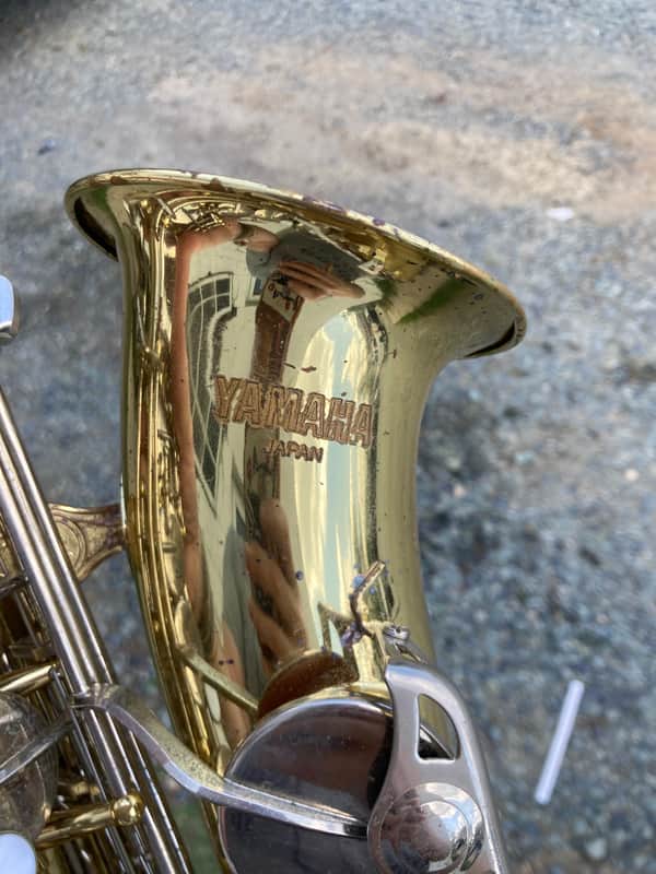 Yamaha YAS-23 Alto Saxophone MIJJapan w/ Case 1990s? - Gold image 1