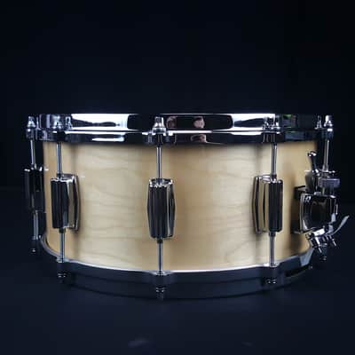 TAMA 9676XLSMP 6.5x14" Superstar Reissue Snare Drum with Case (Super Maple) image 10