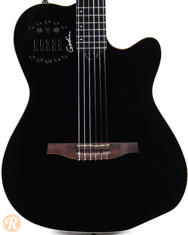 Godin ACS-SA Nylon Black | Reverb