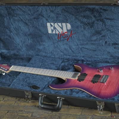 ESP USA M-II HT SD RM - Cranberry Burst - Demo image 22
