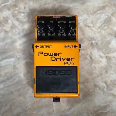 Boss PW-2 Power Driver (Silver Label) 1996 (October) Orange Metallic image 2